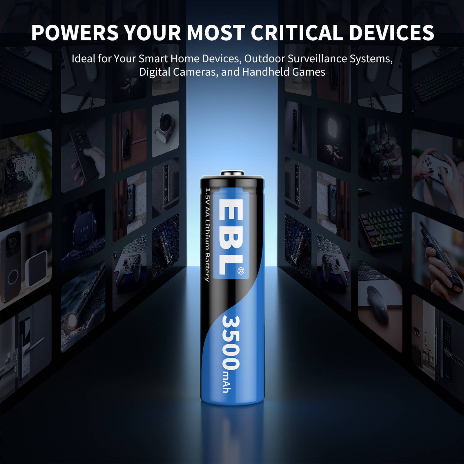 AA Lithium Batteries 1.5V