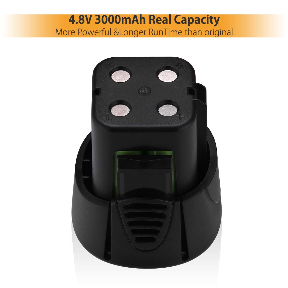 Replacement 4.8V 3000mAh Battery for Dremel 7300-N/8 7300-PT