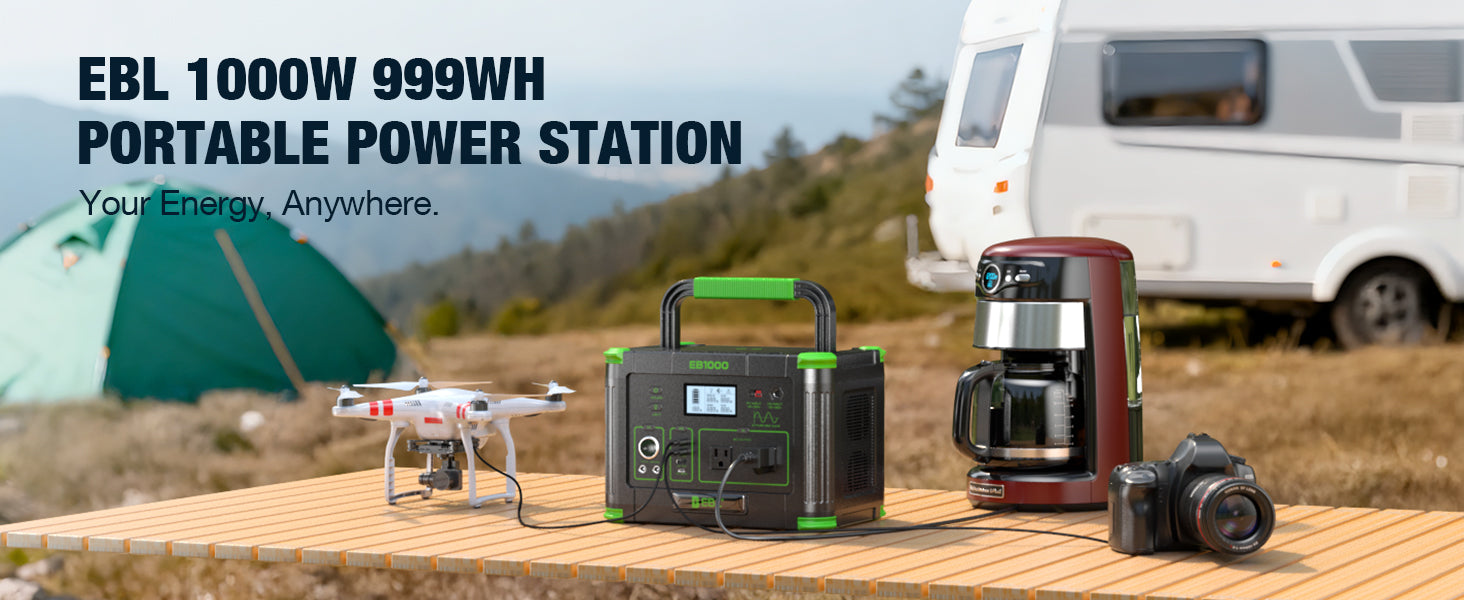 EBL Portable Power Station 1000W