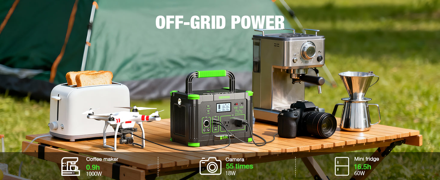 EBL Portable Power Station 1000W