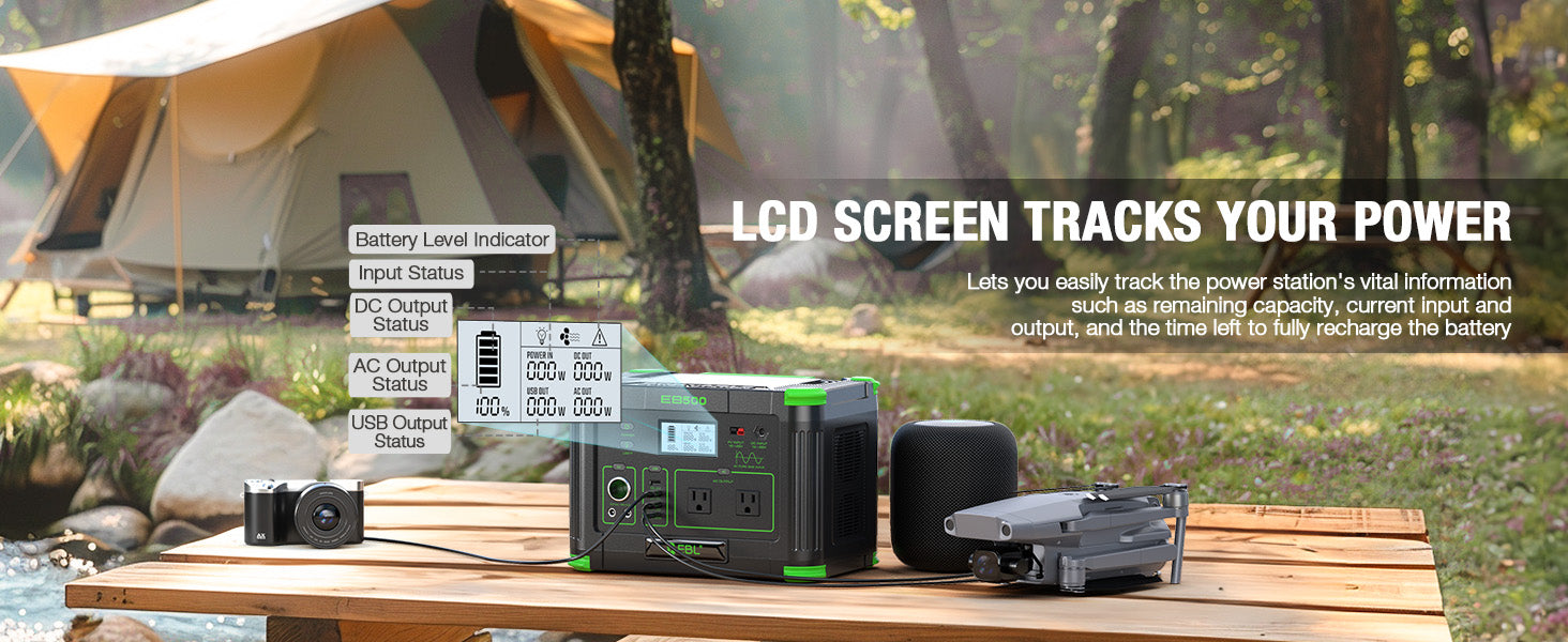 EBL Portable Power Station 500W