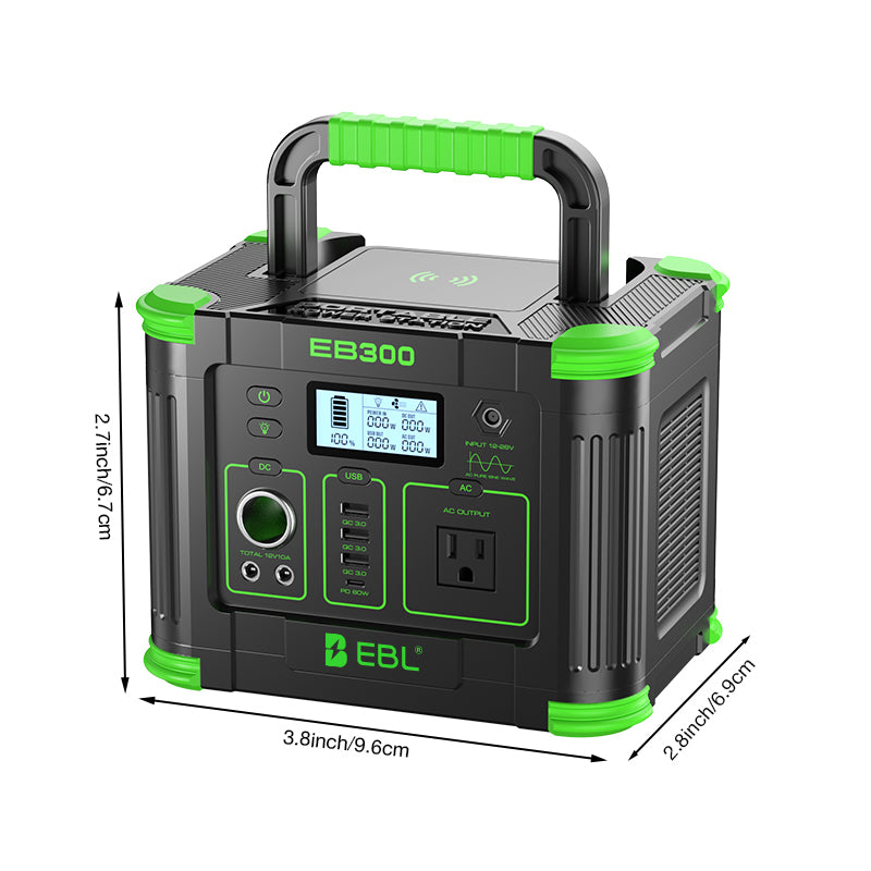 ポータブル電源 EBL Portable Power Station 500W EBL Portable Power Station Voyager 300W
