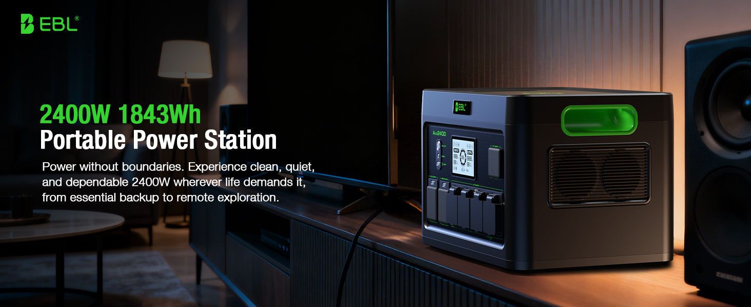 EBL Portable Power Station 2400W