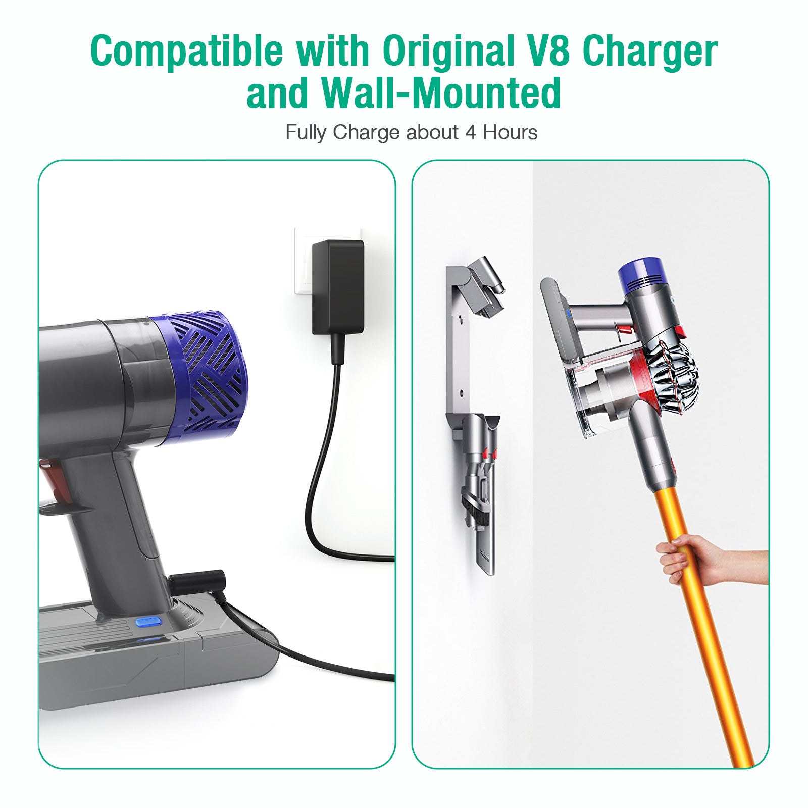 5000mAh Replacement Battery for Dyson V8