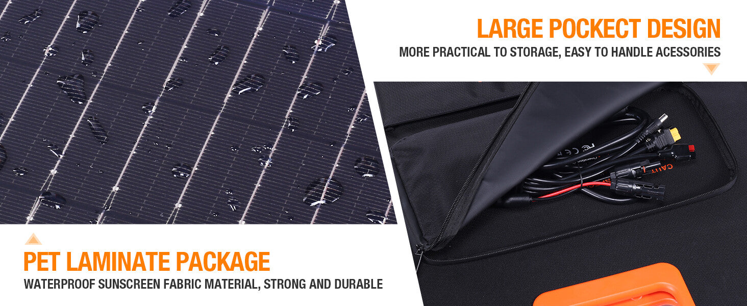 EBL 200W Portable Solar Panel