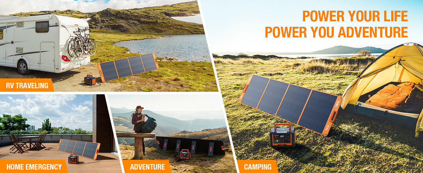 EBL 200W Portable Solar Panel