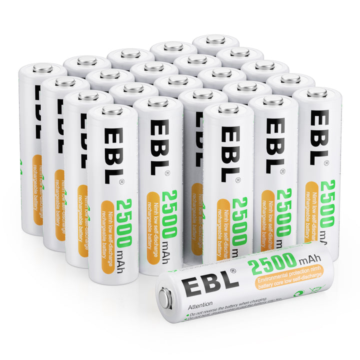 EBL AA Rechargeable Batteries Ni-MH 1.2V 2500mAh