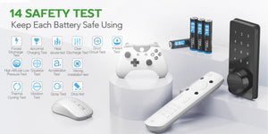 EBL 1200mAh 1.5V AAA Non-Rechargeable Lithium Batteries