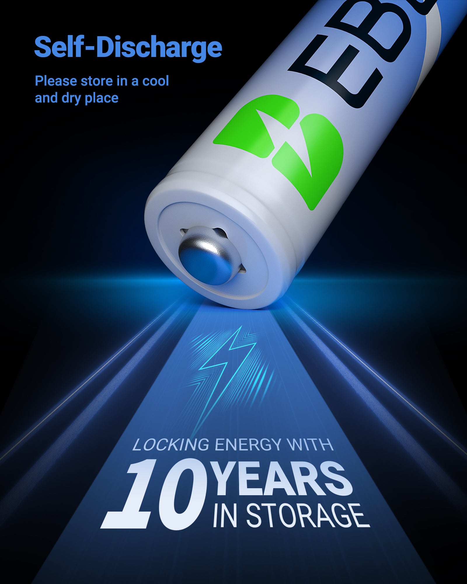 EBL AAA Lithium Batteries 1200mAh, 1.5V High-Performance Non-Rechargeable Triple A Batteries for Digital Cameras, Flashlights, Remotes, Toys & Outdoor Devices