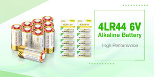 EBL 6 Volt Battery 4LR44 Dog Collar Batteries