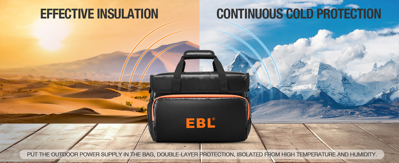 EBL Fireproof and Waterproof Power Station Bag