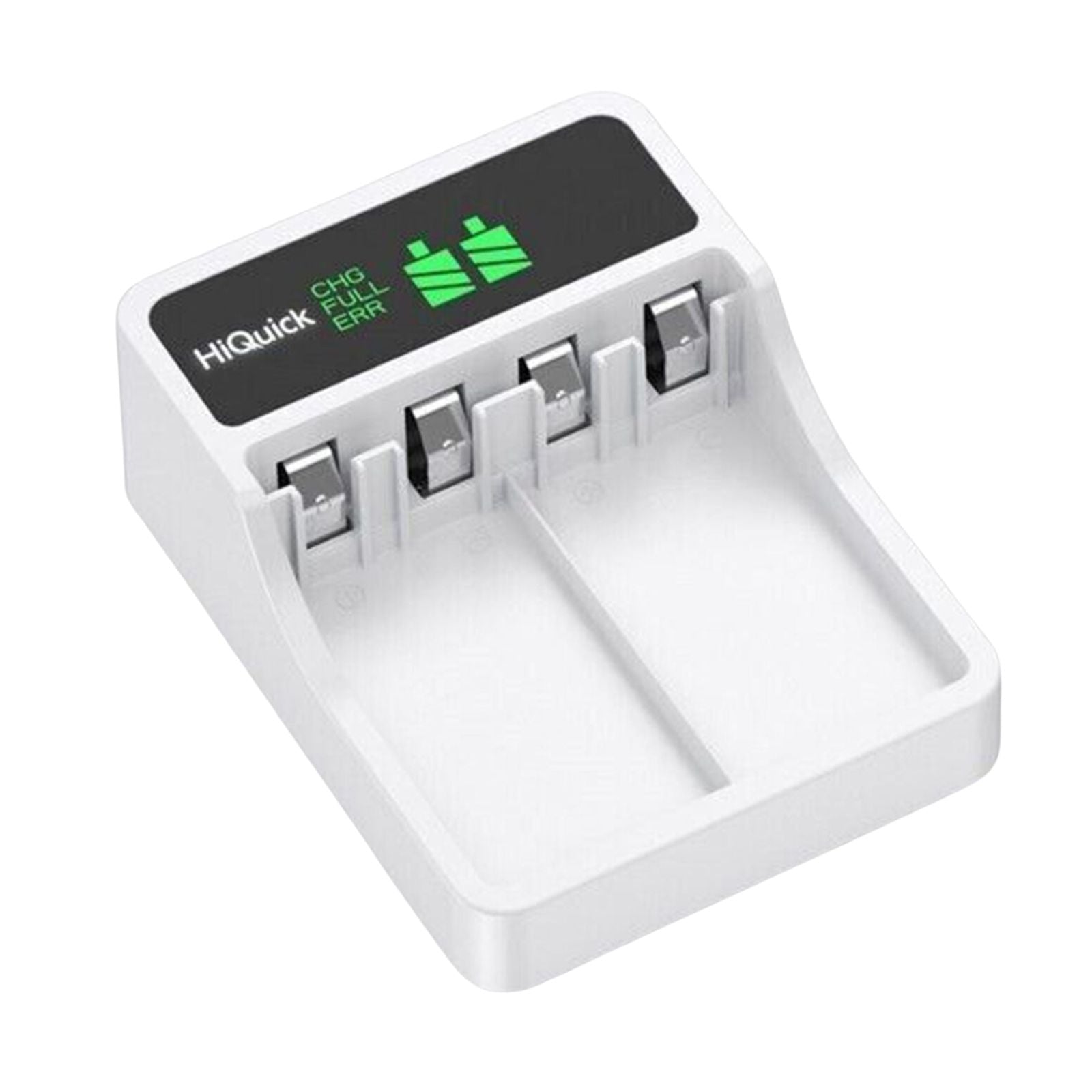HiQuick 2 Bay LCD 9 Volt Charger for 9V NiMH NiCD Li-ion Battery