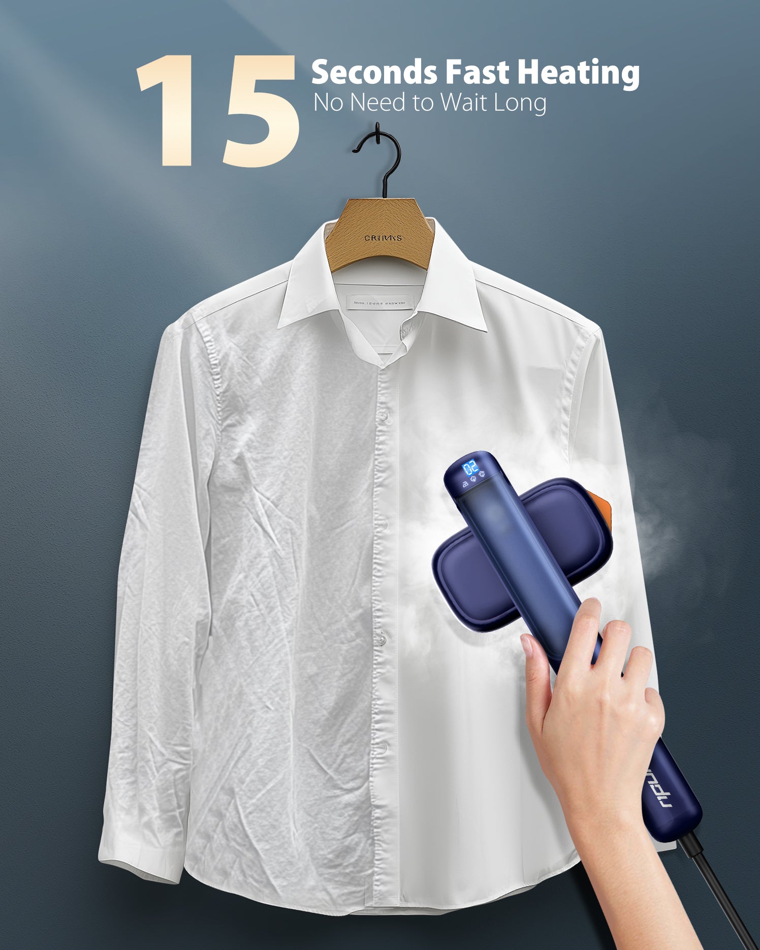 Sundu Handheld Travel Steamer Iron 2 In 1