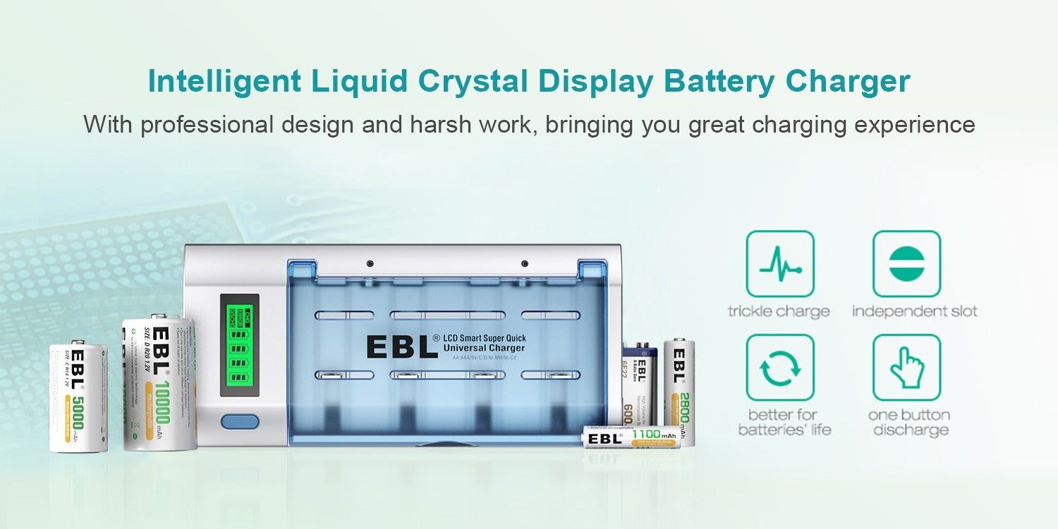 EBL 906 Smart Battery Charger