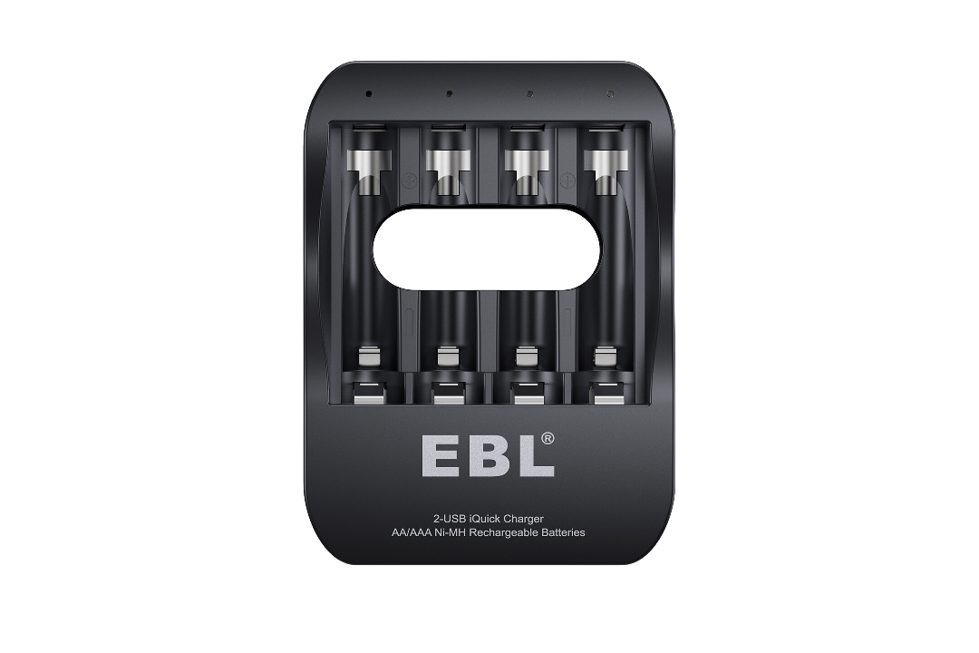 EBL C6201 4-Bay Smart Ni-MH AA AAA battery charger