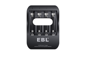 EBL C6201 4-Bay Smart Ni-MH AA AAA battery charger