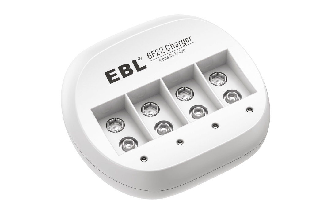 EBL 4 Bay 9V Battery Charger
