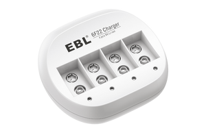EBL 4 Bay 9V Battery Charger