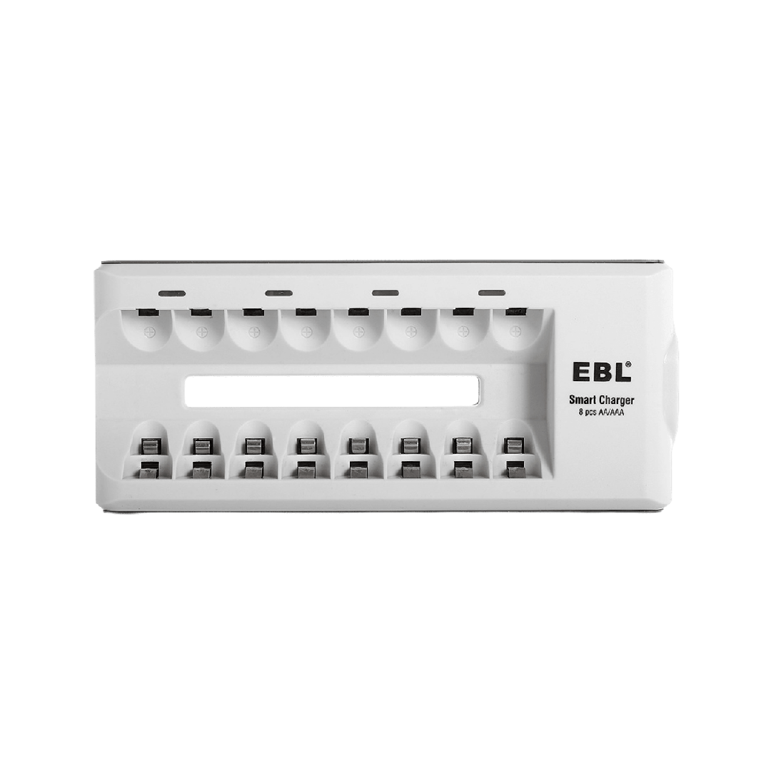 EBL 8-Bay 808 AA AAA Ni-MH Ni-Cd Battery Charger