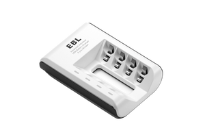 EBL 807 4-Bay Smart AA AAA AAAA Ni-MH Ni-Cd Battery Charger