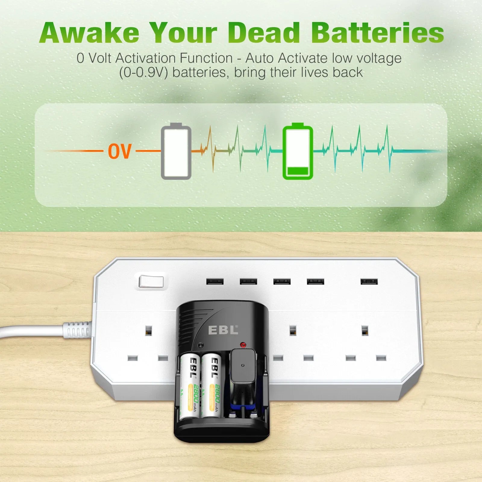 EBL Smart Rapid Battery Charger - EBLOfficial