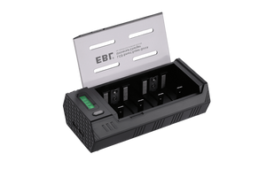 EBL 908 LCD Battery Charger  for AA AAA C D 9V NiMH Ni-CD Batteries