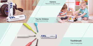 EBL 1200mAh 1.5V AAA Non-Rechargeable Lithium Batteries