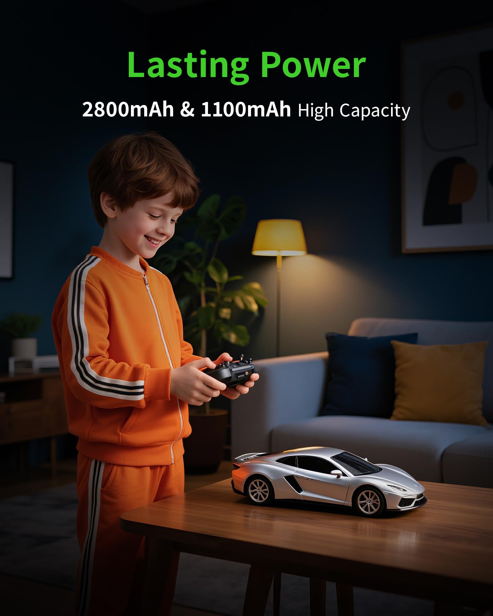 EBL AA AAA 9V Smart Battery Charger with Rechargeable Batteries 