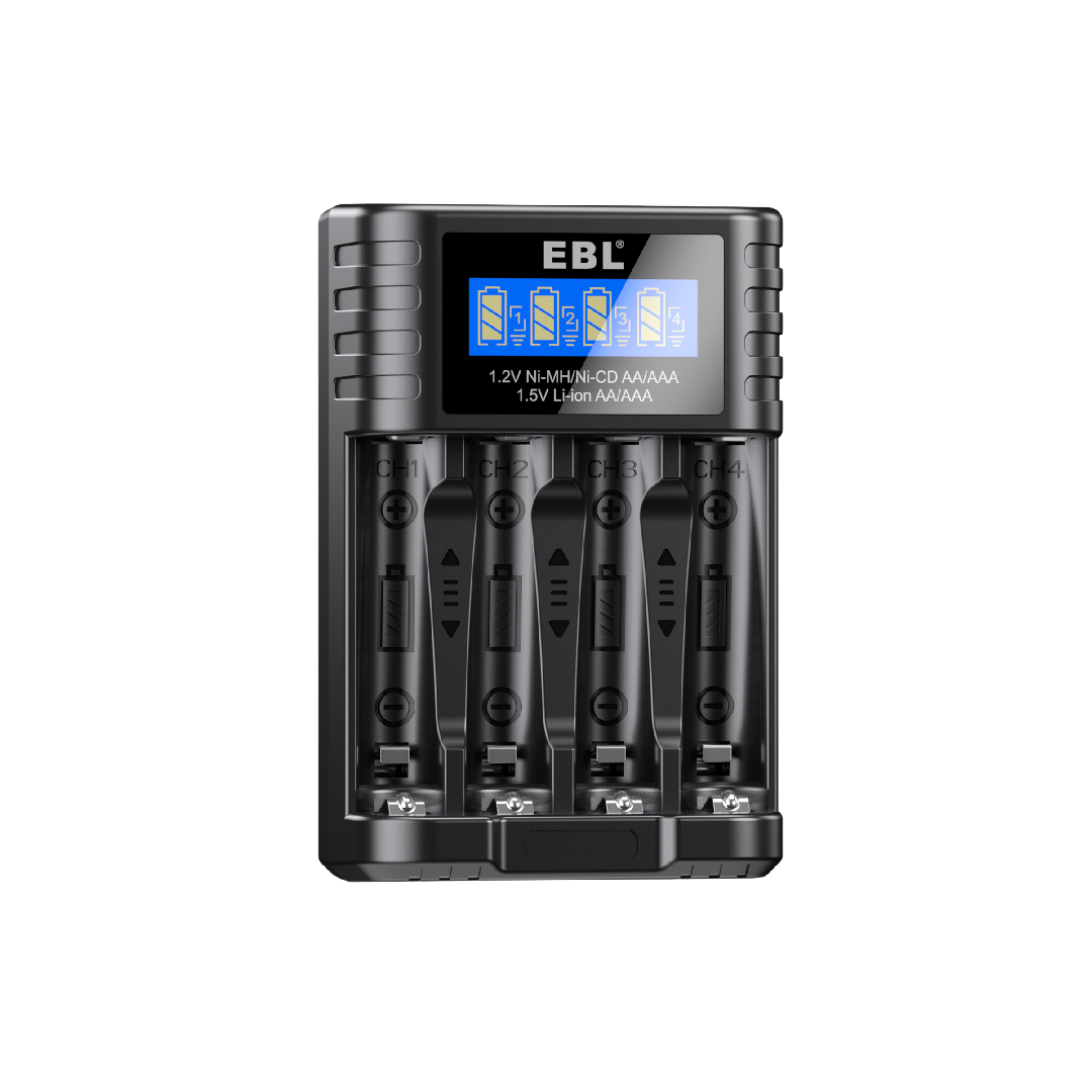 EBL Universal Battery Charger for 1.5V and 1.2V AA AAA Battery