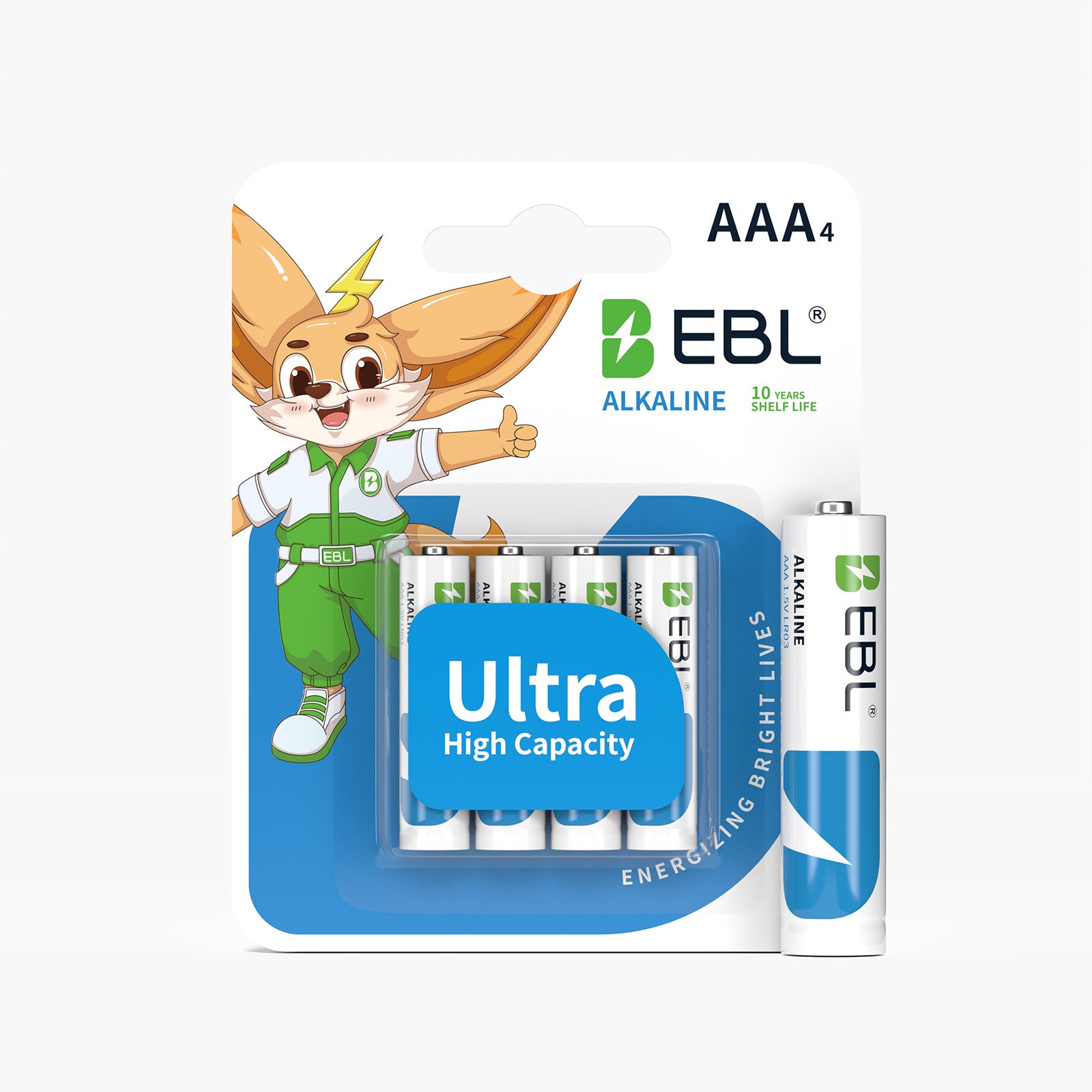 EBL 24 Pack AA AAA 1.5V Alkaline Batteries Non-Rechargeable