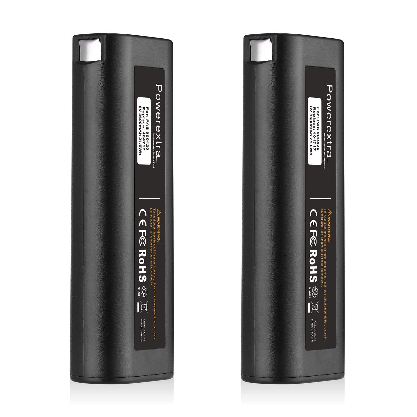 2 Pack 6V 3600mAh NI-MH Battery Compatible with Paslode