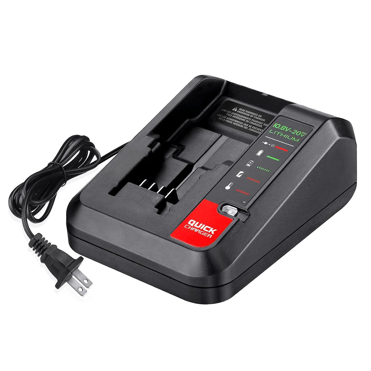 PCC692L 20V Fast Charger for Black Decker Porter-Cable Battery