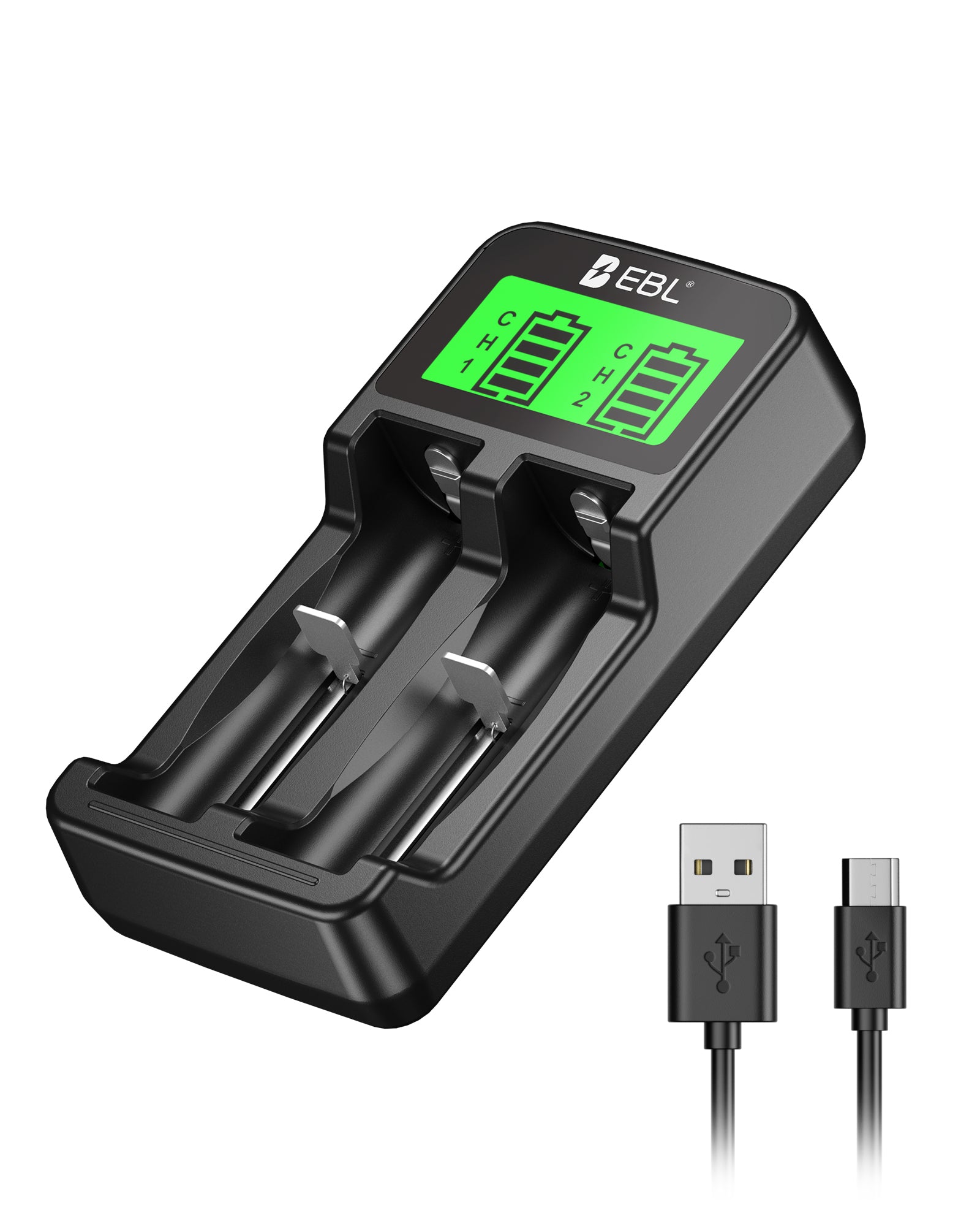 EBL SW-3K Universal 18650 Battery Charger for 3.7V Li-ion/Ni-MH Ni-CD Batteries