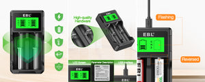EBL SW-3K Universal 18650 Battery Charger