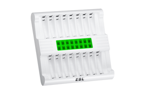 EBL RM78 16 Slots LCD AA AAA Battery Charger