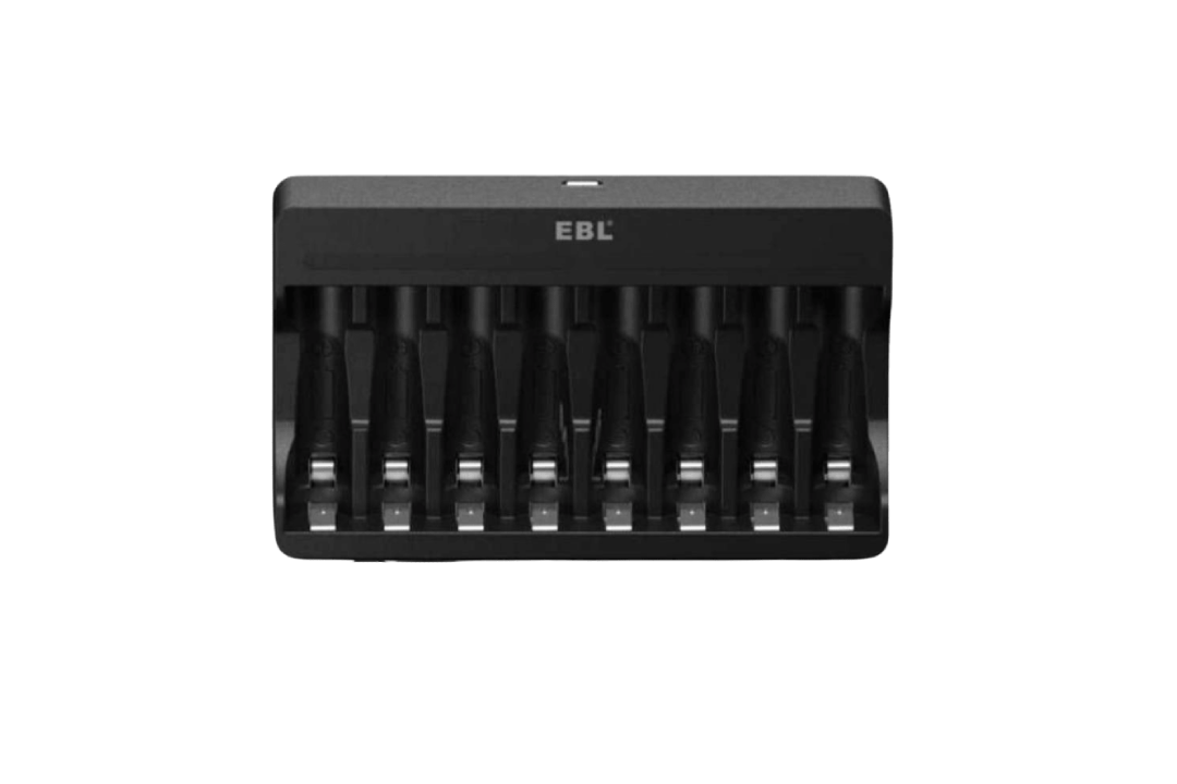 EBL 8 Slots Smart 1.5V AA AAA Lithium Battery Charger