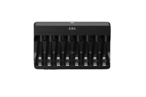 EBL 8 Slots Smart 1.5V AA AAA Lithium Battery Charger