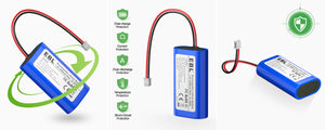 EBL 7.4V 2200mAh Lithium Rechargeable Batteries