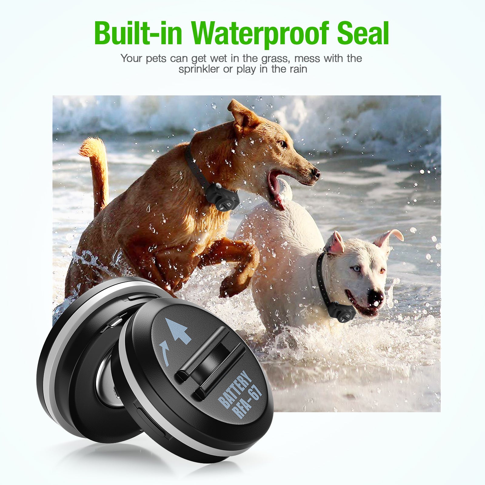 EBL 6V Batteries For PetSafe RFA-67 6Volt Pet Collar Battery Fence Bark Collar , 20PCS
