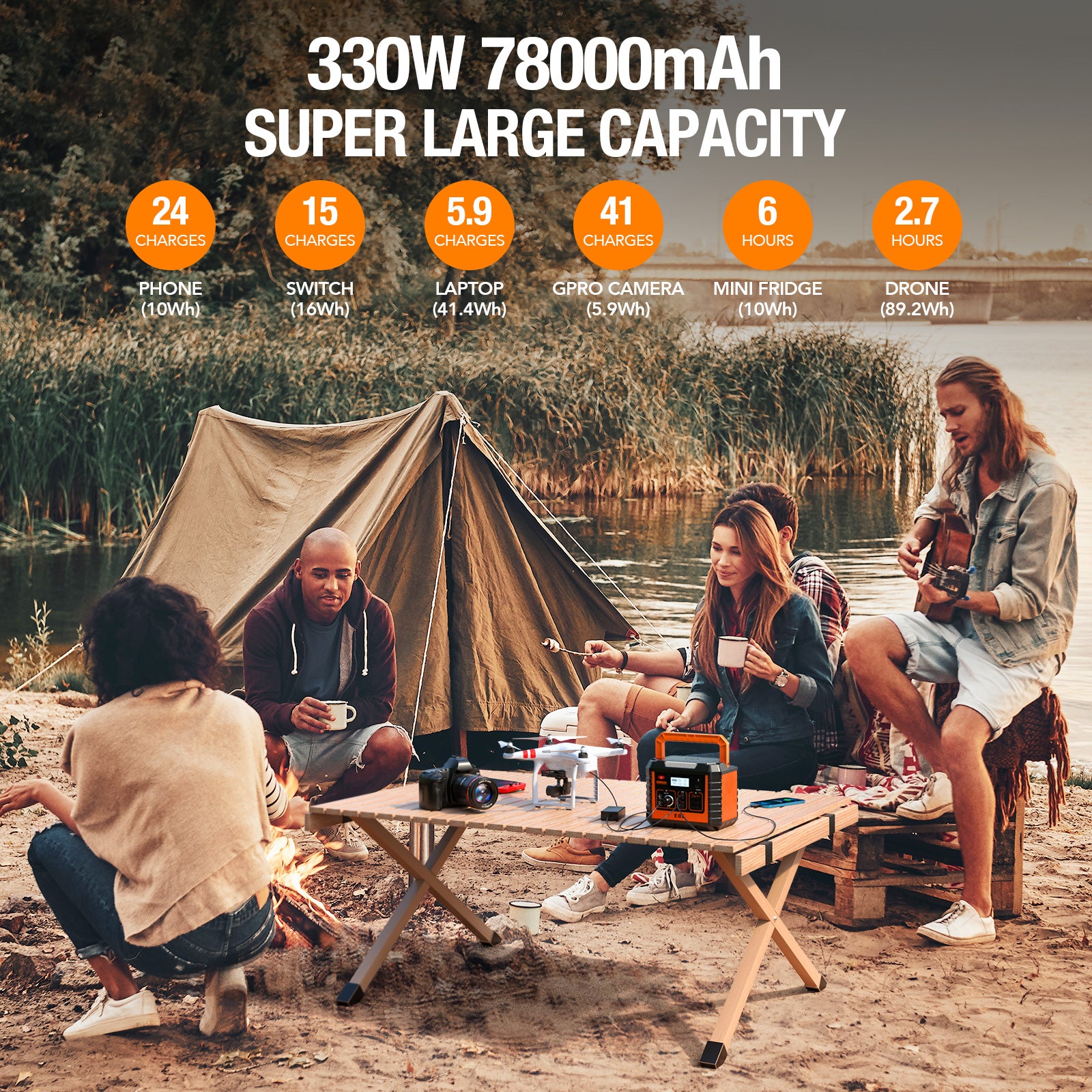 EBL Portable Power Station 300W