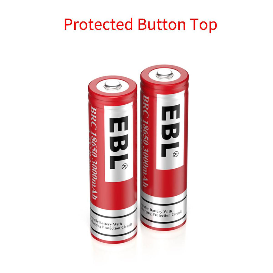 Buy EBL 18650 Li-ion Rechargeable Batteries – EBLOfficial