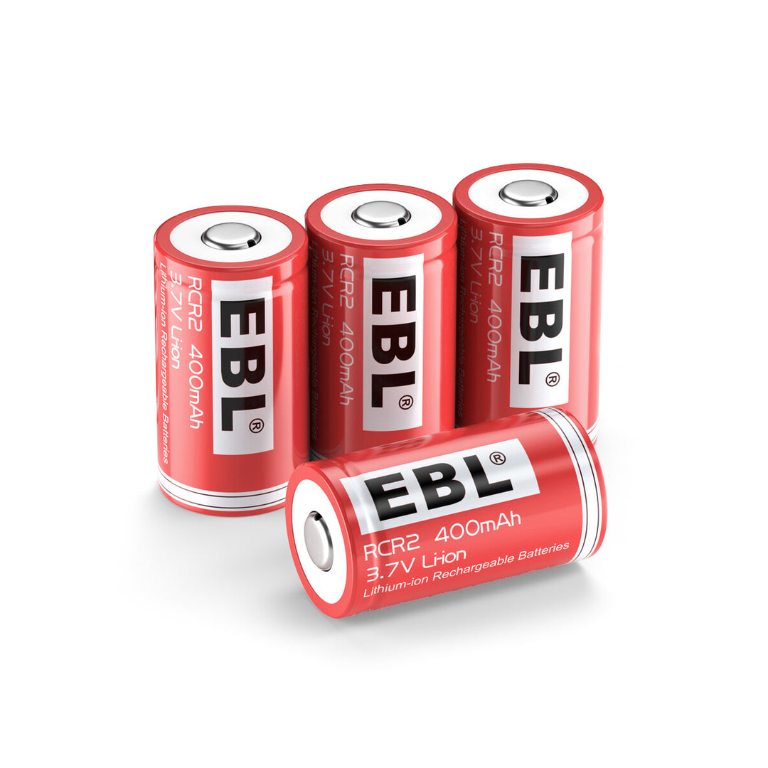 EBL CR2/15270/RCR2 Rechargeable batteries 4/8 pack - EBLOfficial
