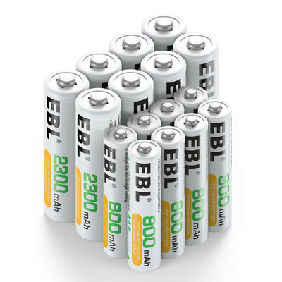 AA AAA Batteries Combo