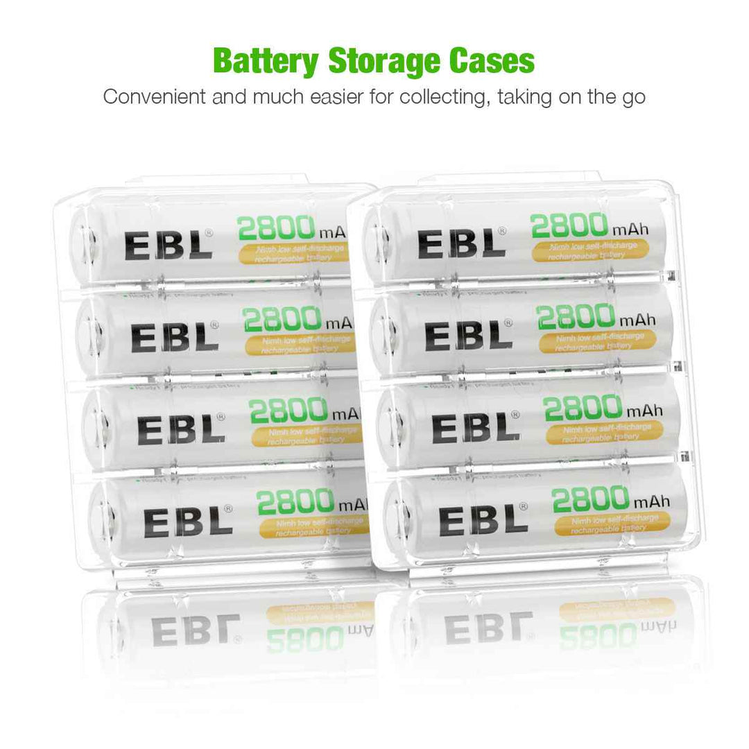EBL AA Batteries 2800mAh
