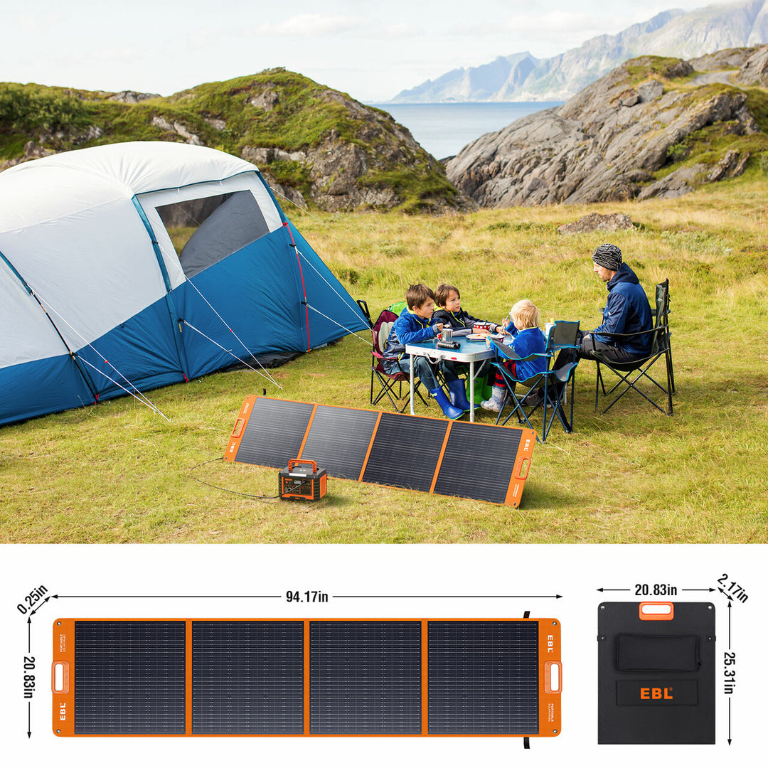 EBL 200W Portable Solar Panel