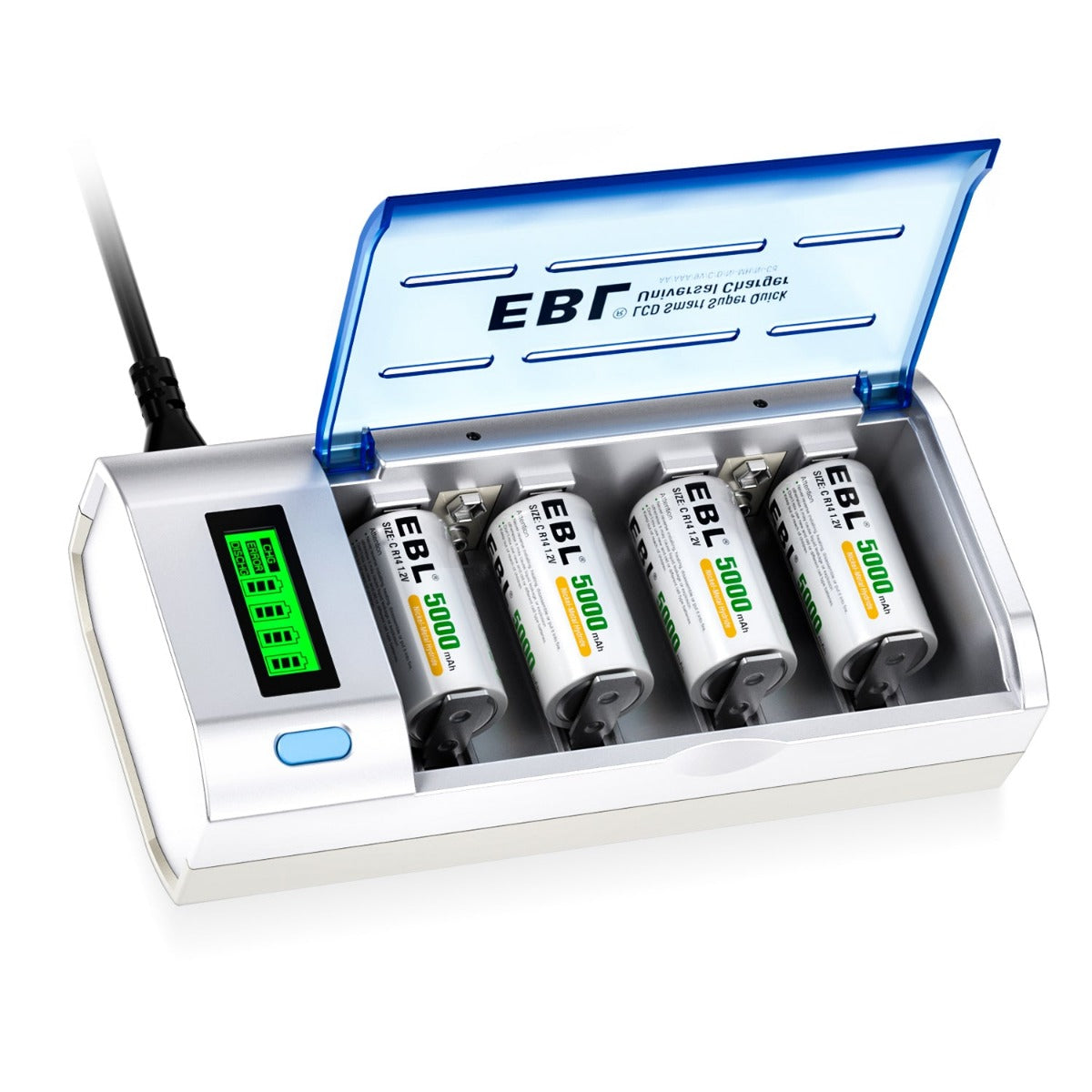 Rechargeable shop battery charger