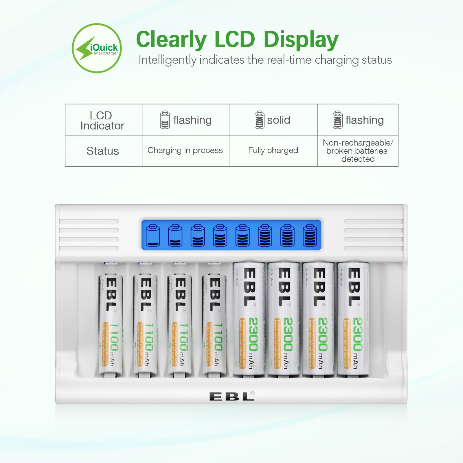 aa battery with charger