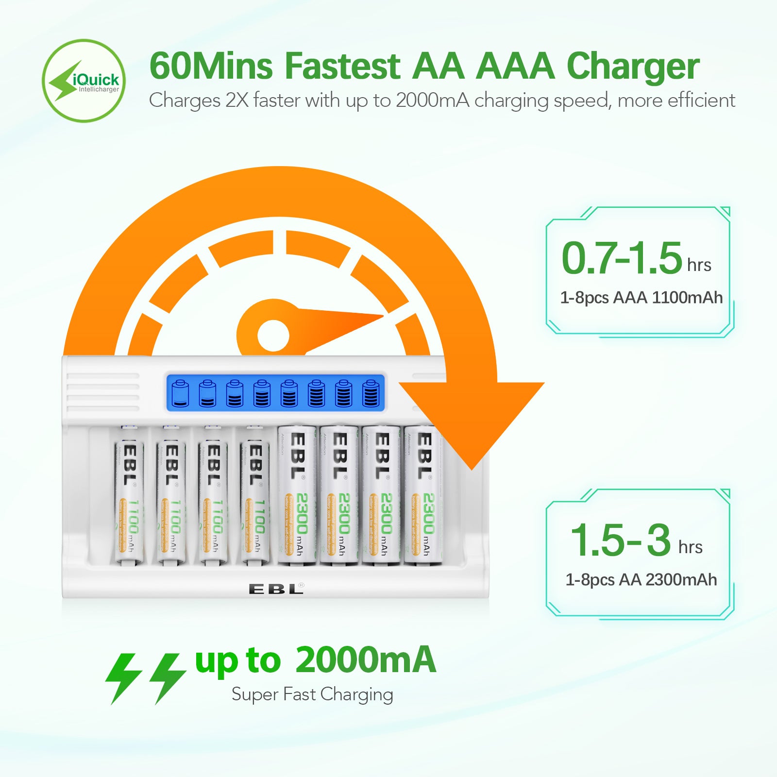 aa battery with charger