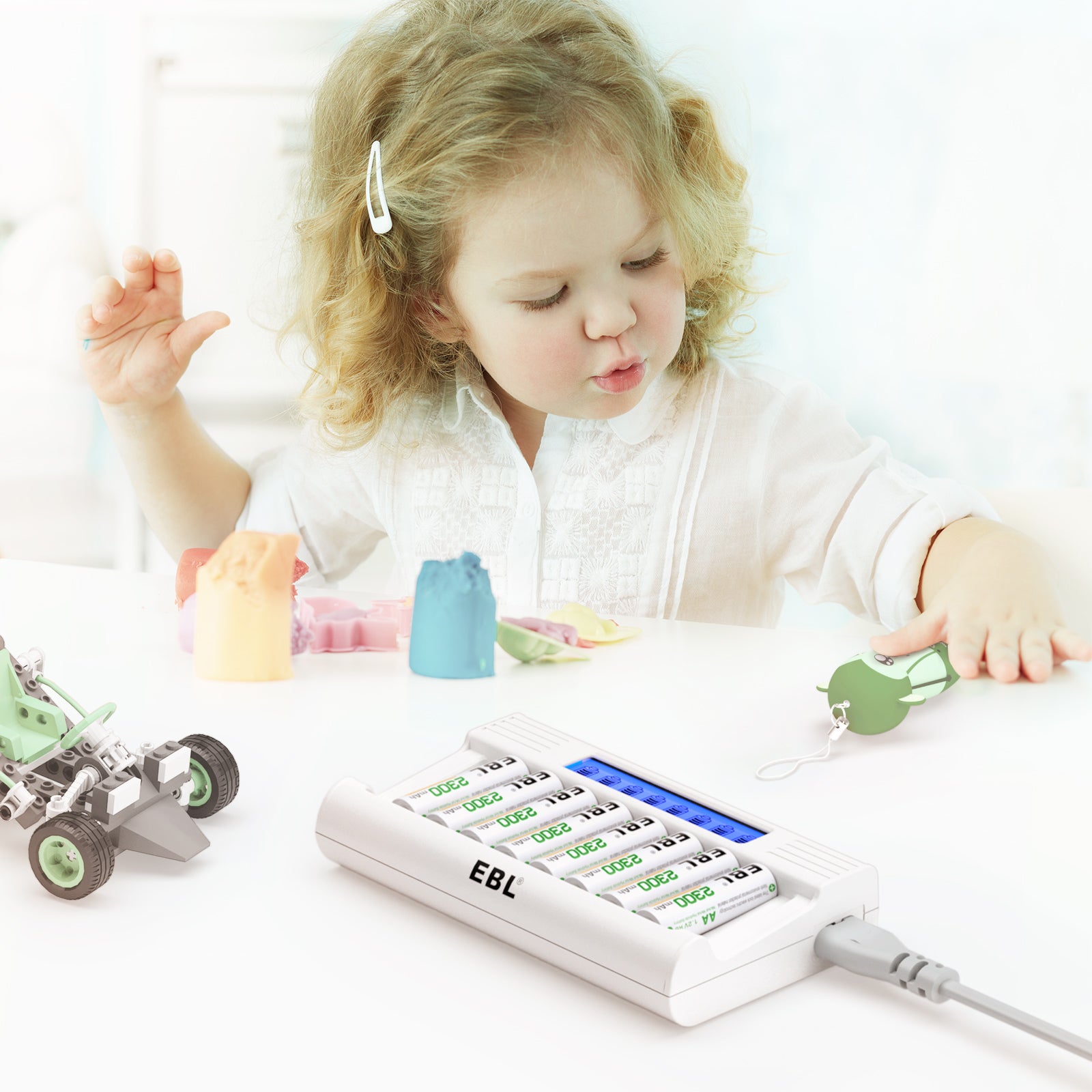 aa battery with charger