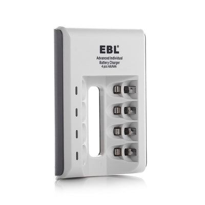 EBL  AA Batteries 2800mAh 8 Packs with Smart C807 Battery Charger - EBLOfficial